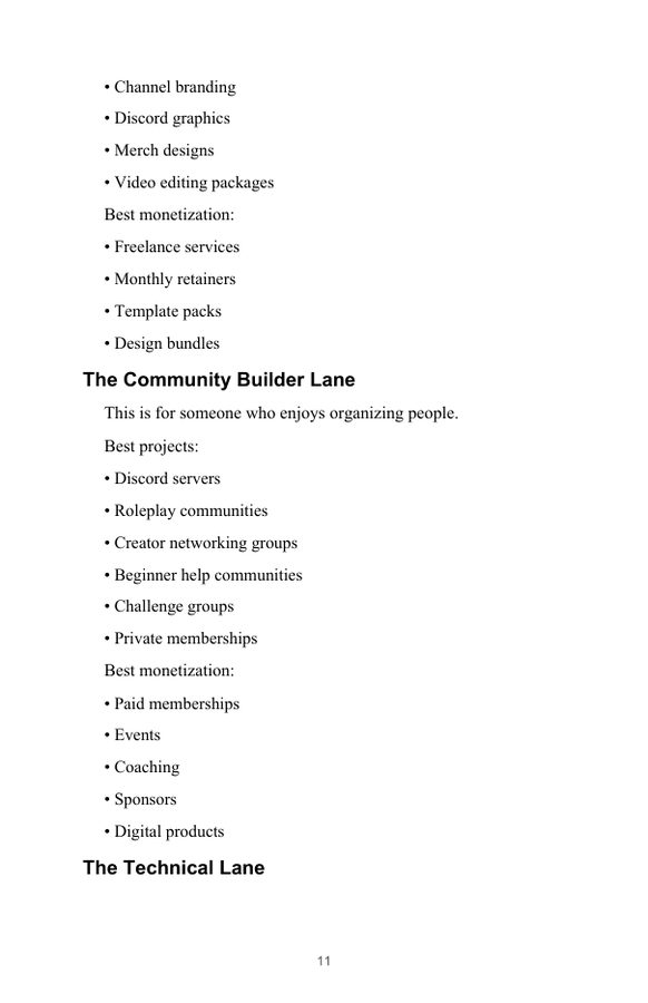 Profit Playbook interior page